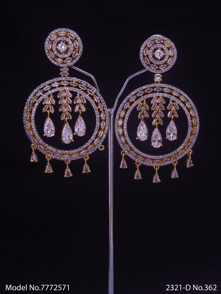 Bridal Earrings | Original Cz - Amaara World
