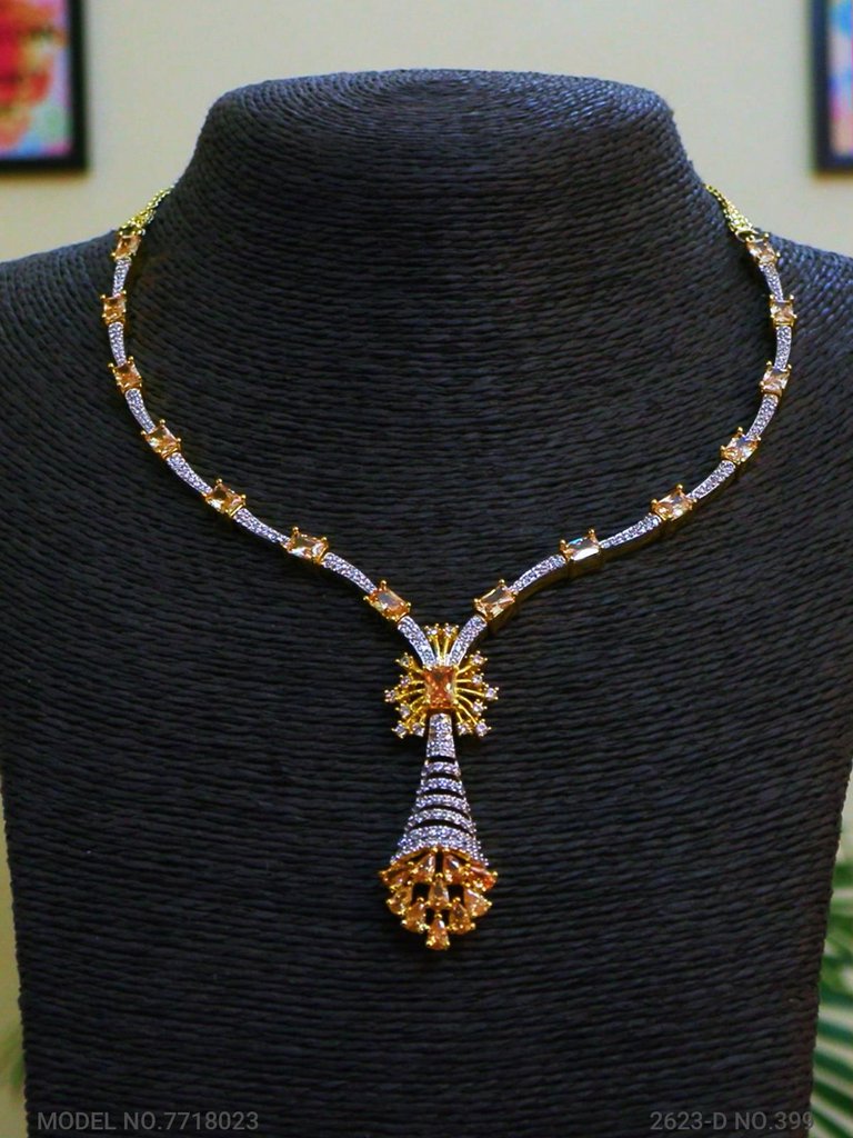 Classic Cz Necklace | Light Sets for All Occasions - View A