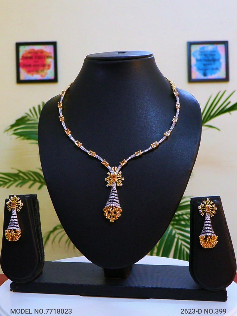 Classic Cz Necklace | Light Sets for All Occasions - Amaara World