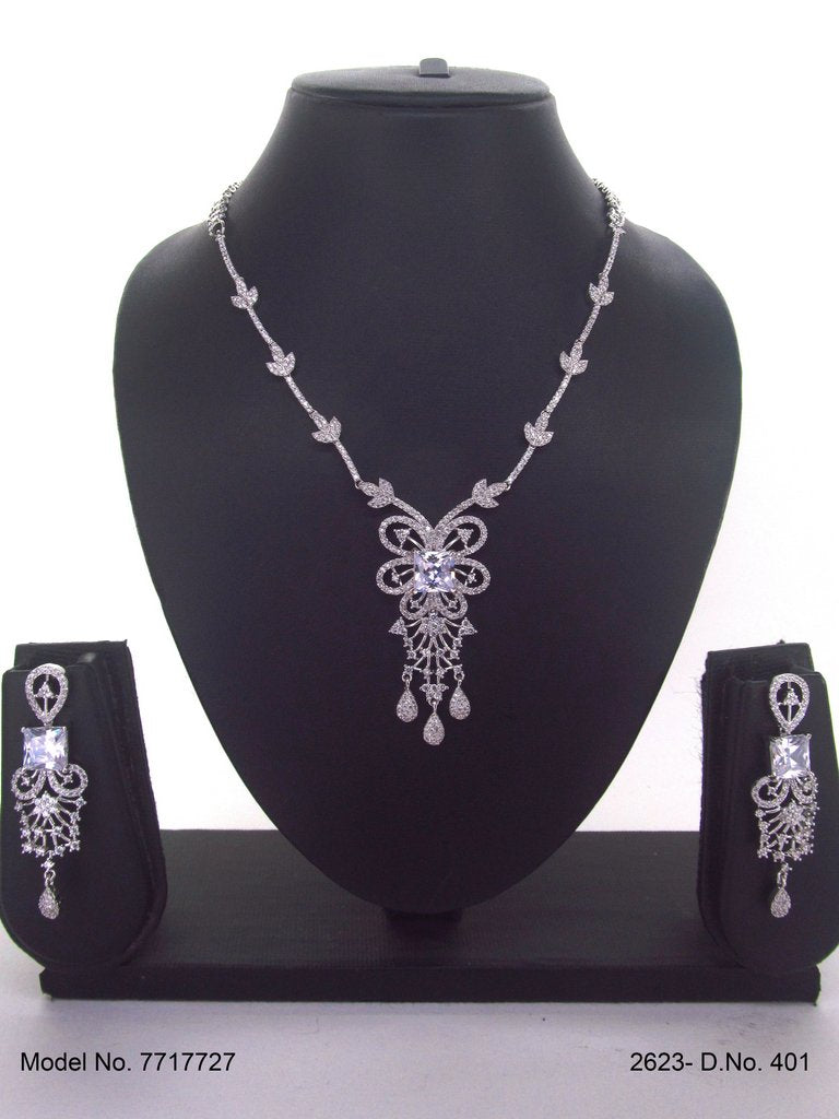Cz Jewelry Set | Classic Pattern - Amaara World