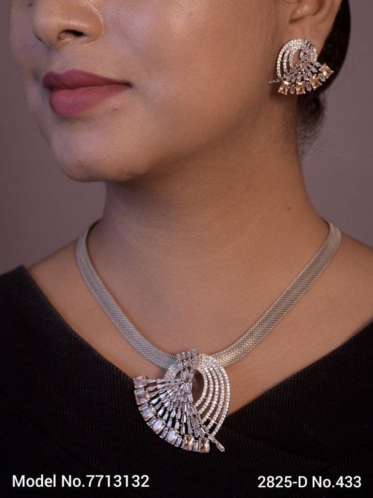 Classic Cz Pendant | Light Sets for All Occasions - Style 2 - Amaara World
