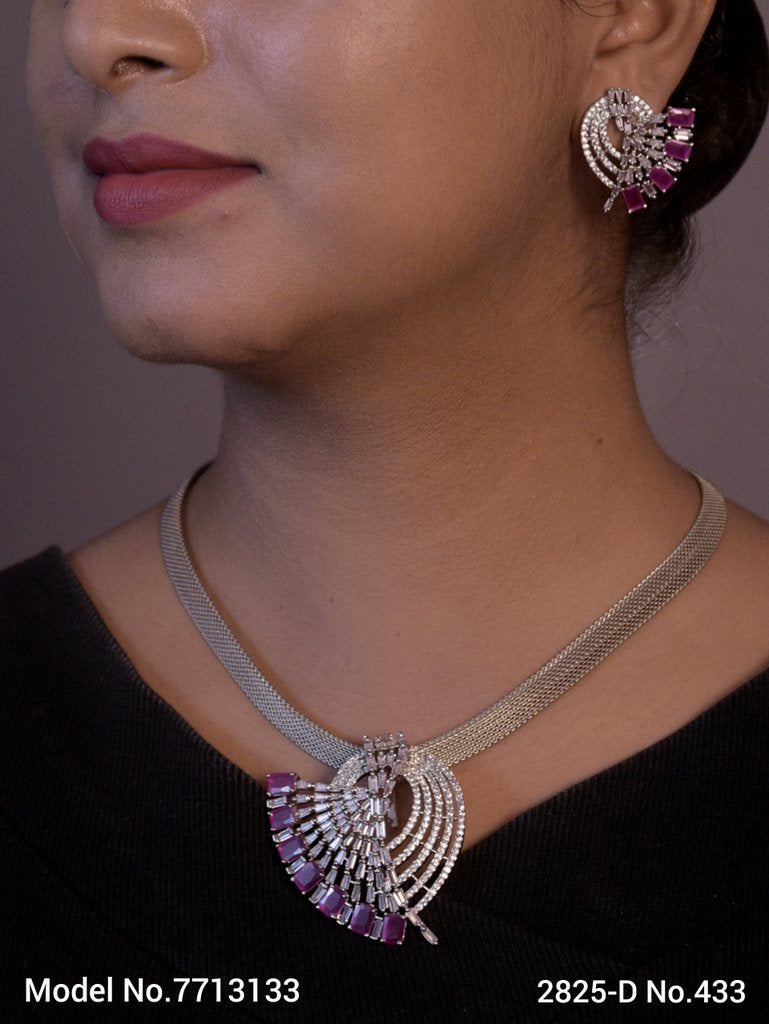Classic Cz Pendant | Light Sets for All Occasions - Style 3 - Amaara World