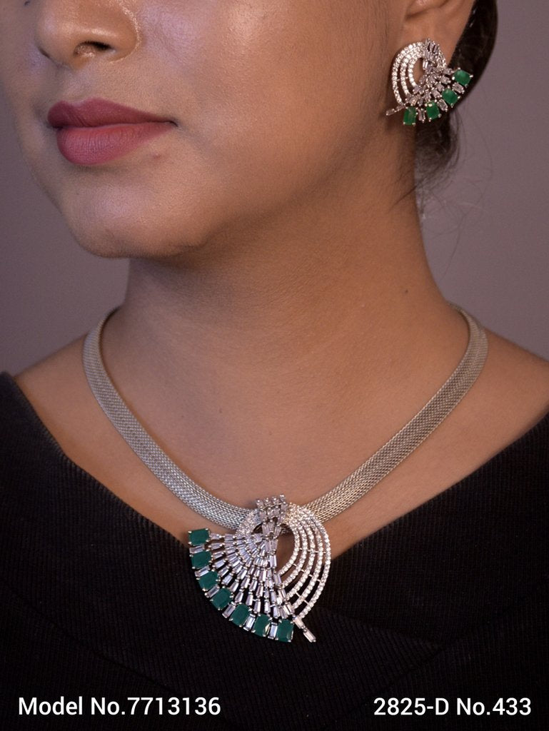 Classic Cz Pendant | Light Sets for All Occasions - Style 6 - Amaara World