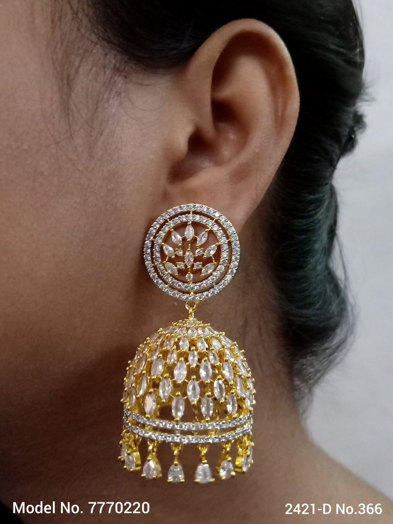 Bridal Earrings | Original Cz - View A