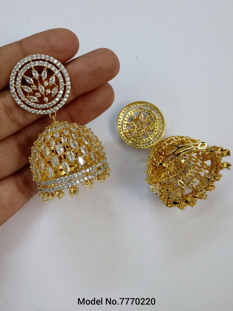 Bridal Earrings | Original Cz - View B