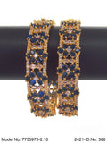 Crown Glow CZ Bangles - Amaara World USA - SKU 7755973