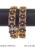 Crown Glow CZ Bangles - Amaara World USA - SKU 7755973