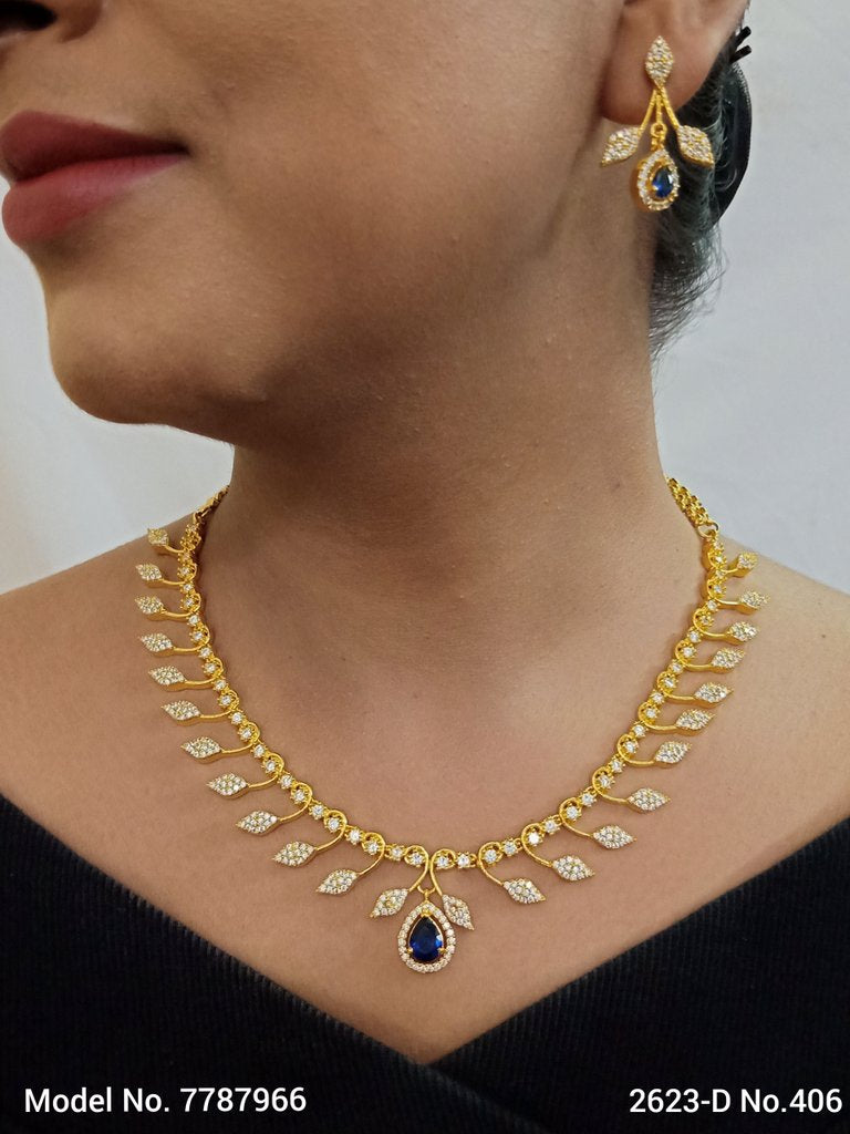 Original Zircon Necklace Set - Amaara World