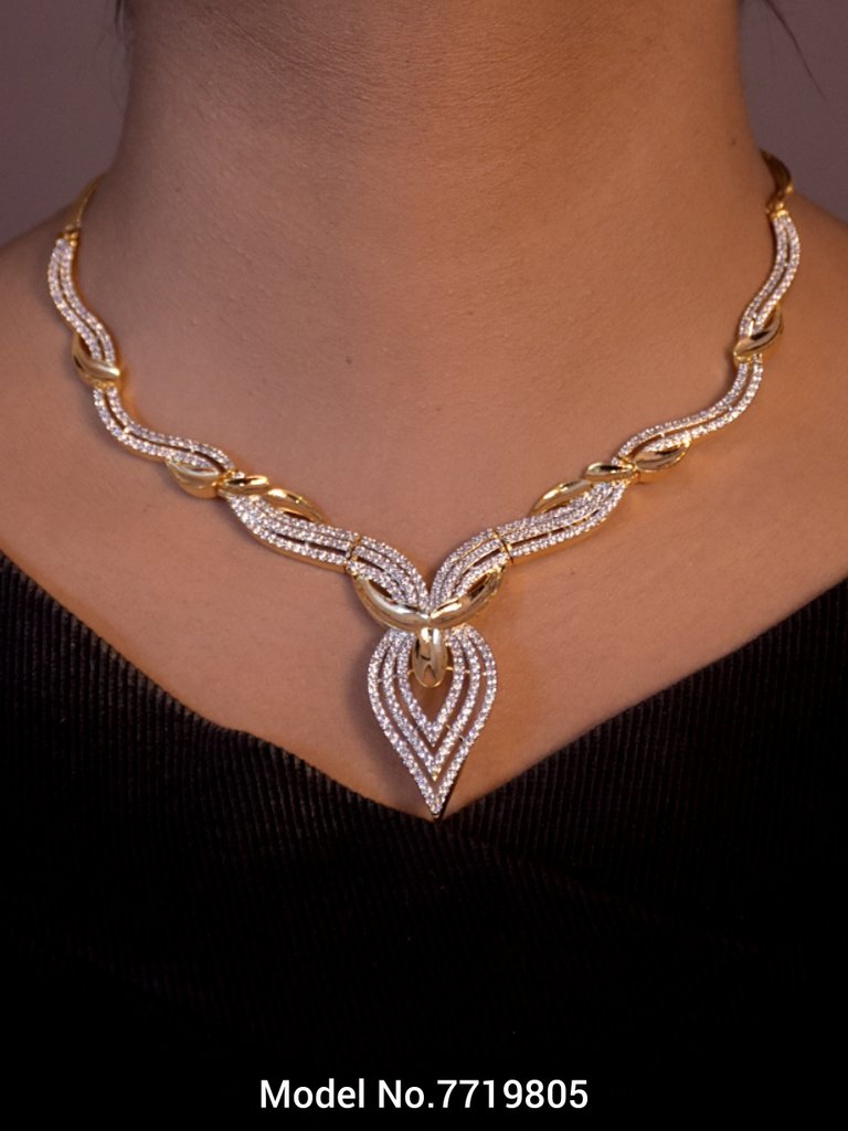 Cz Necklaces| Traditional Trendy Gift Ideas - View B
