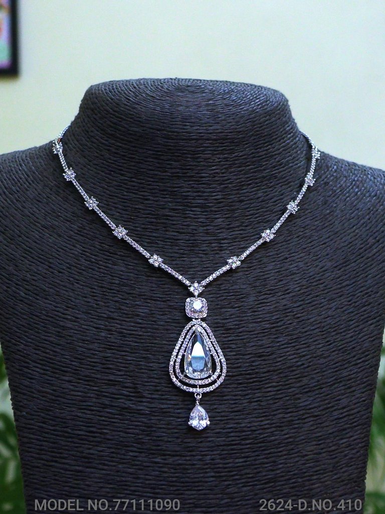 Cz Jewelry Set | Classic Pattern - View A