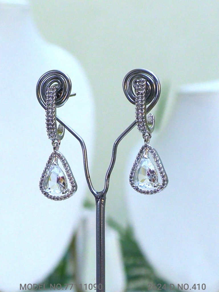 Cz Jewelry Set | Classic Pattern - View B
