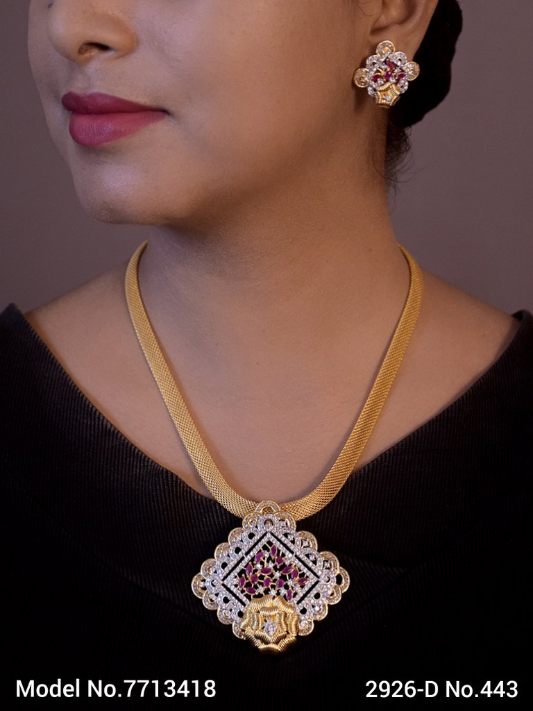 Imitation Artificial Diamond Pendant - Amaara World
