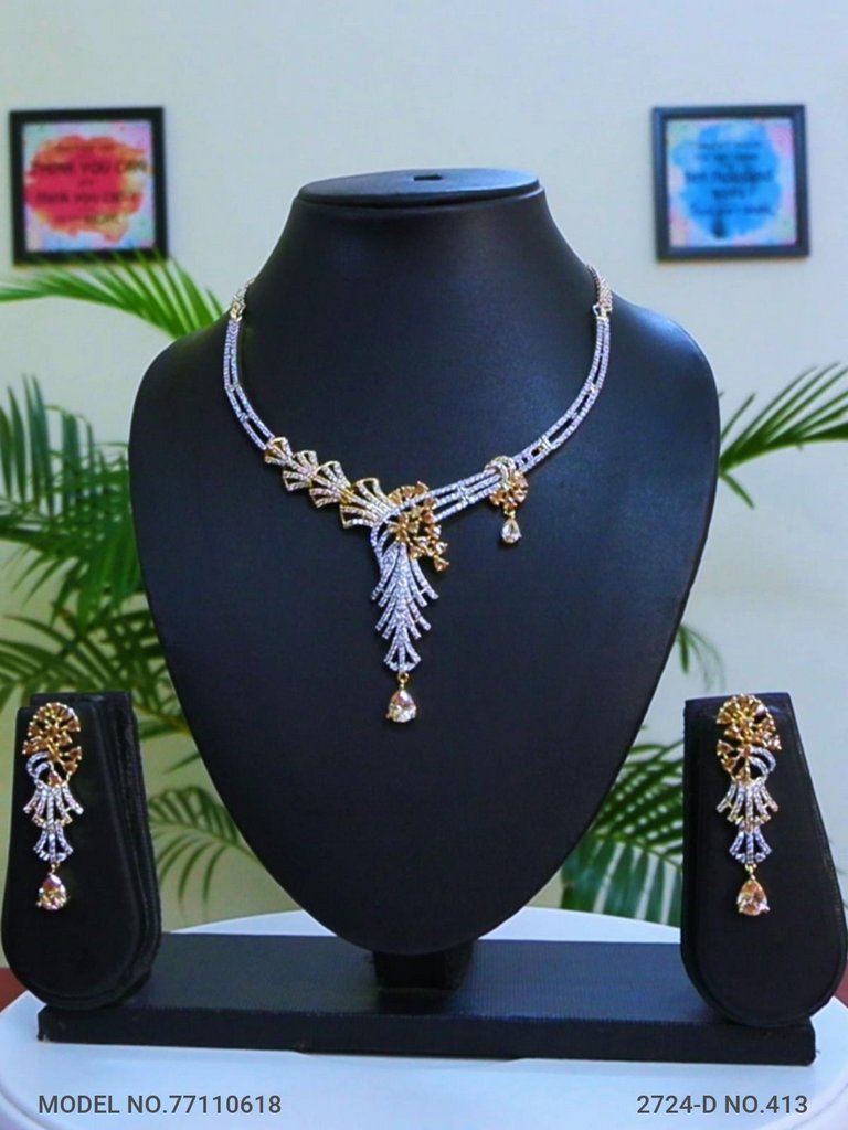 Classic Cz Necklace | Light Sets for All Occasions - Amaara World