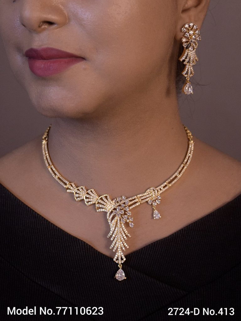 Cz Necklaces| Traditional Trendy Gift Ideas - Amaara World