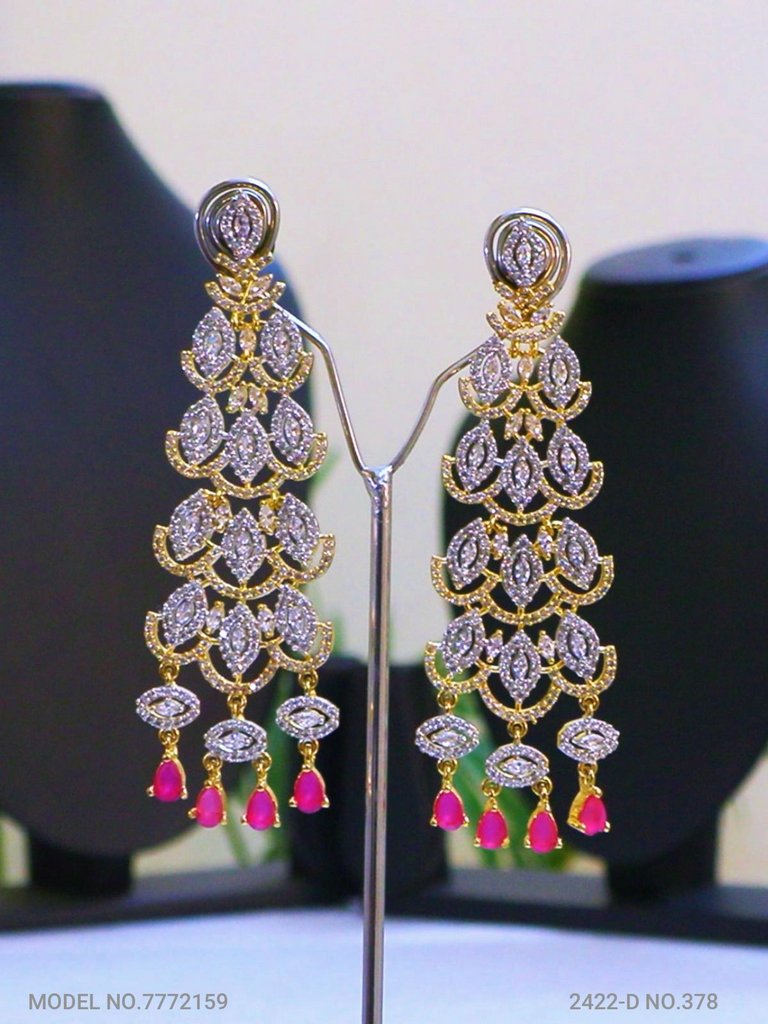 Cubic Zirconia | Earrings - Amaara World