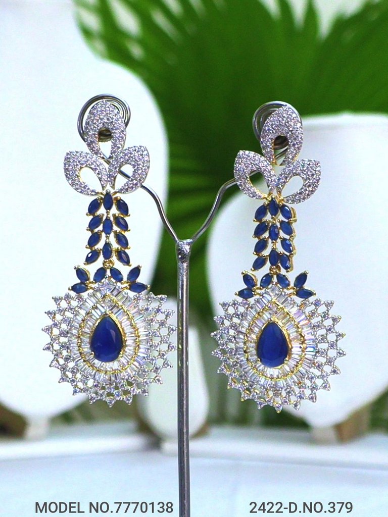 American Diamond Earrings - Amaara World
