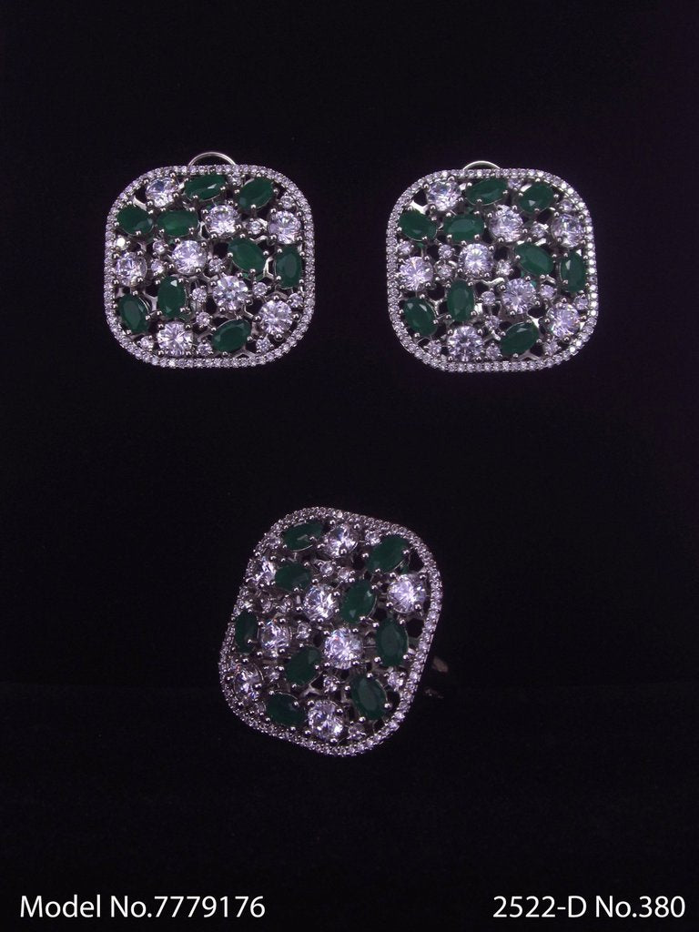 Earring With Finger Rings