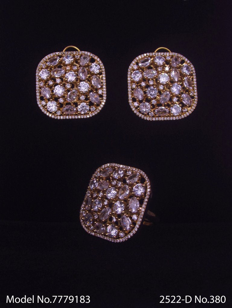 Earring With Finger Rings