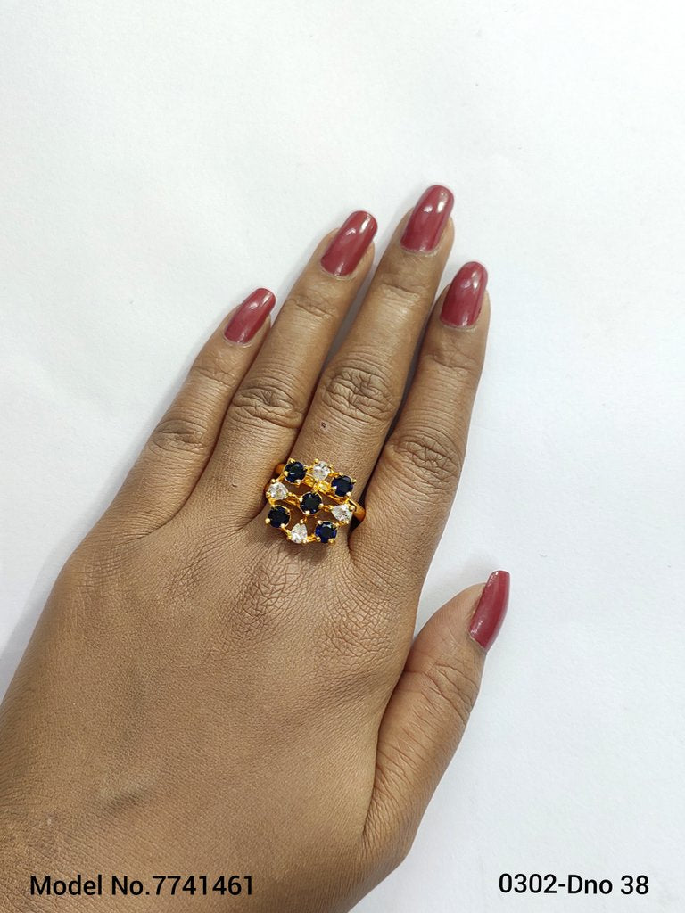 Party Wear CZ Ring - Style 4 - Amaara World