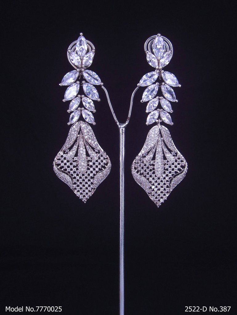 Bridal Earrings | Original Cz - View A