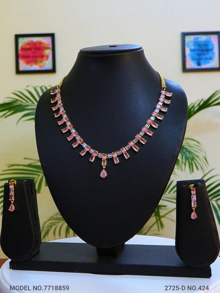 Cz Jewelry Set | Classic Pattern - Amaara World