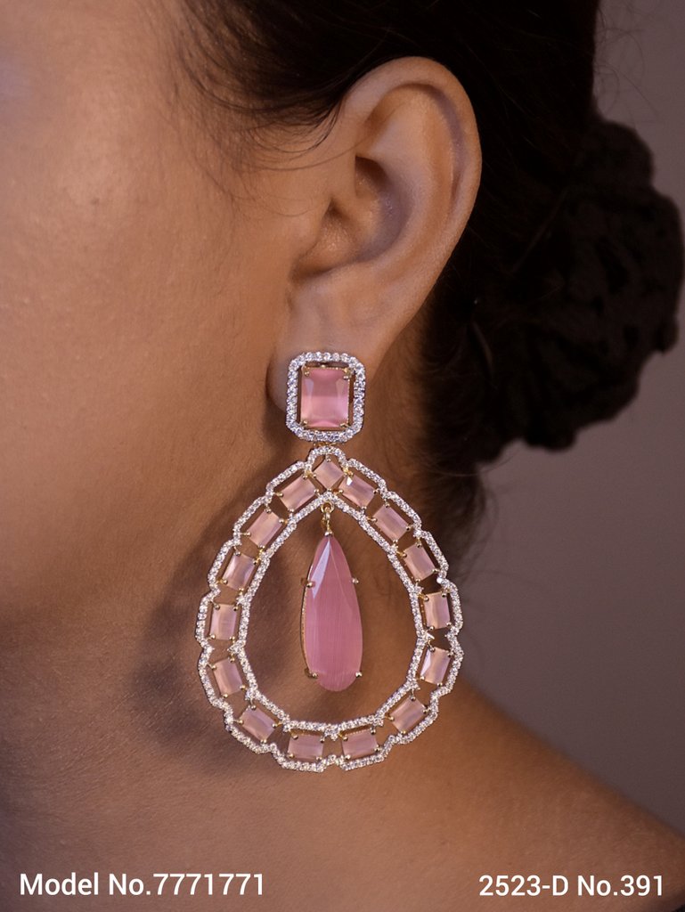 Artificial Diamond Earrings - Amaara World