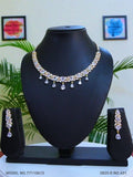 Classic Necklace | AD Jewellery | Handcrafted - Amaara World