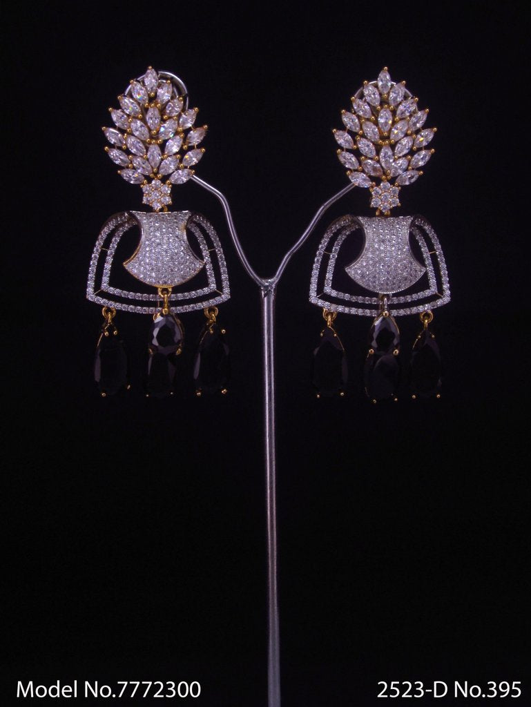 Cz Earrings | Wedding Jewelry - View A