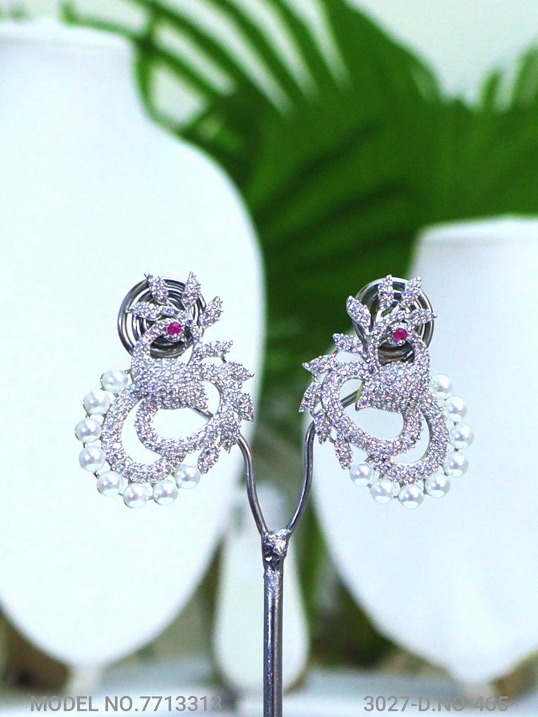 Cz Designer Pendants - View B