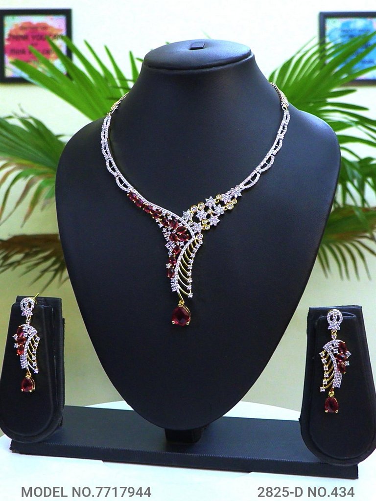 Made in India | Cz Necklace Set - Amaara World