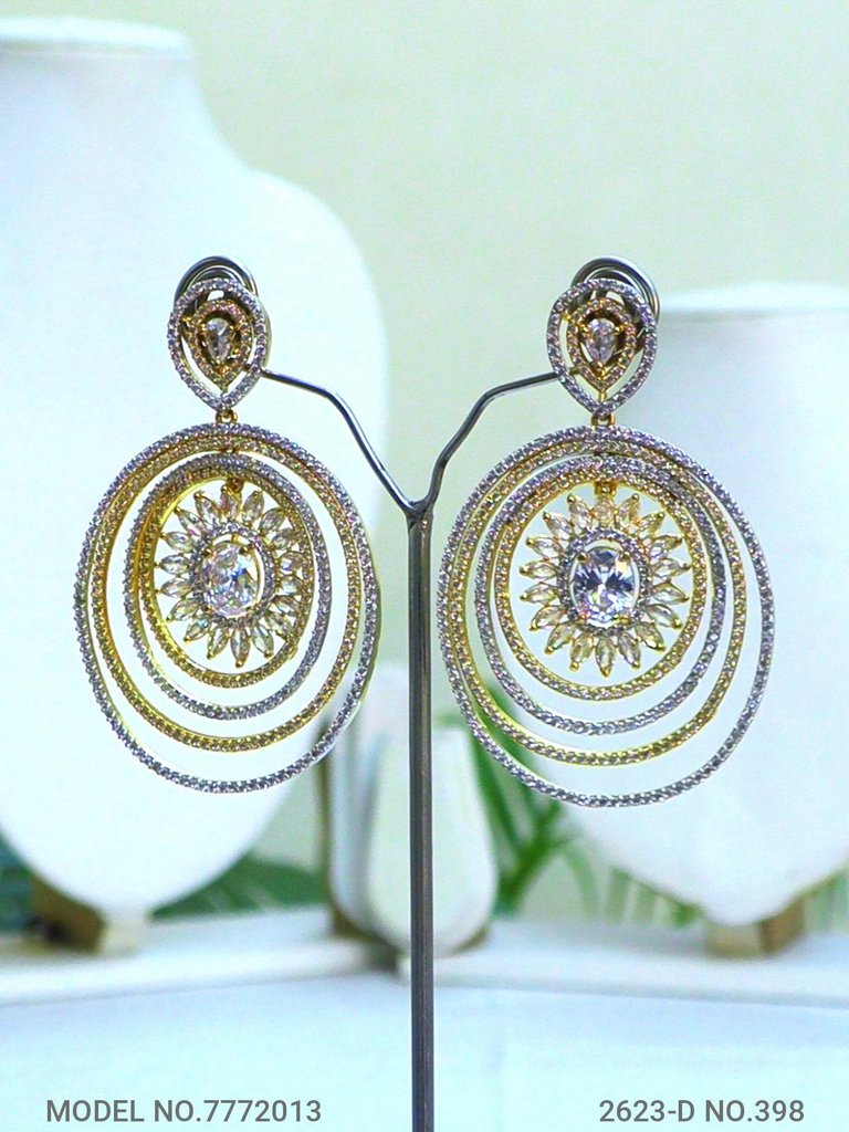 Partywear statement Earrings - Amaara World