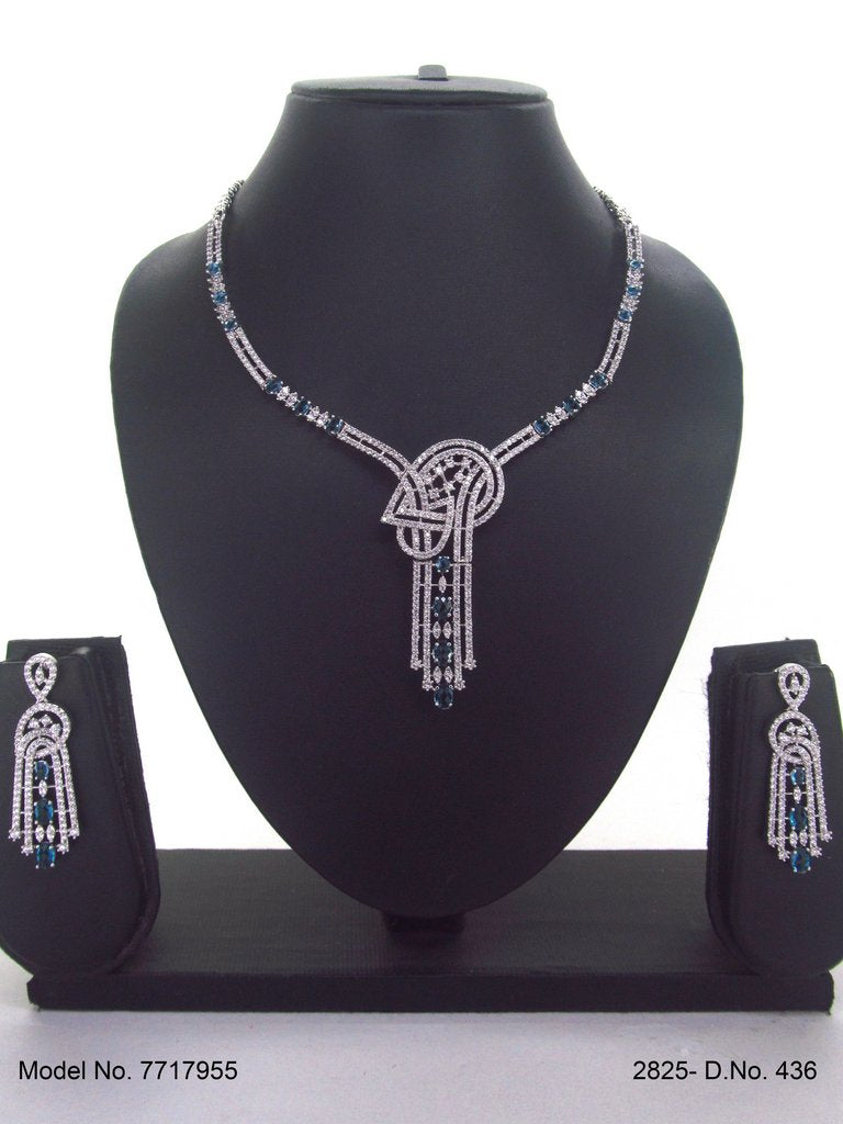 Cz Jewelry Set | Classic Pattern - Amaara World