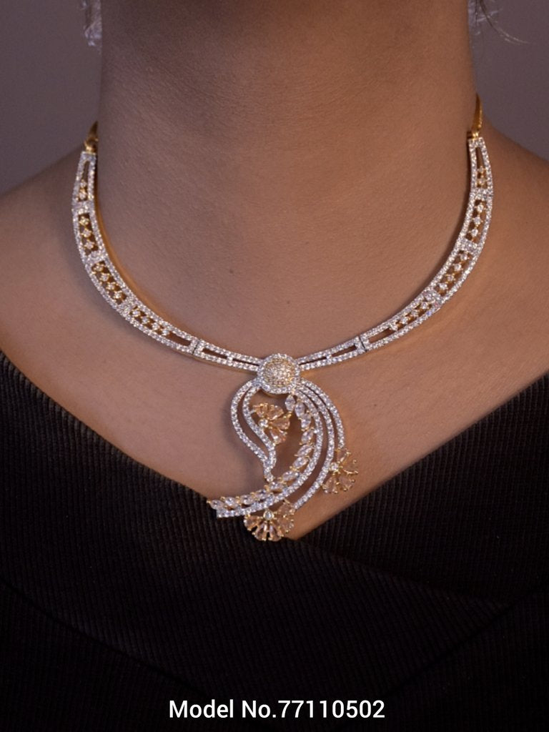 Cz Necklaces| Traditional Trendy Gift Ideas - View B