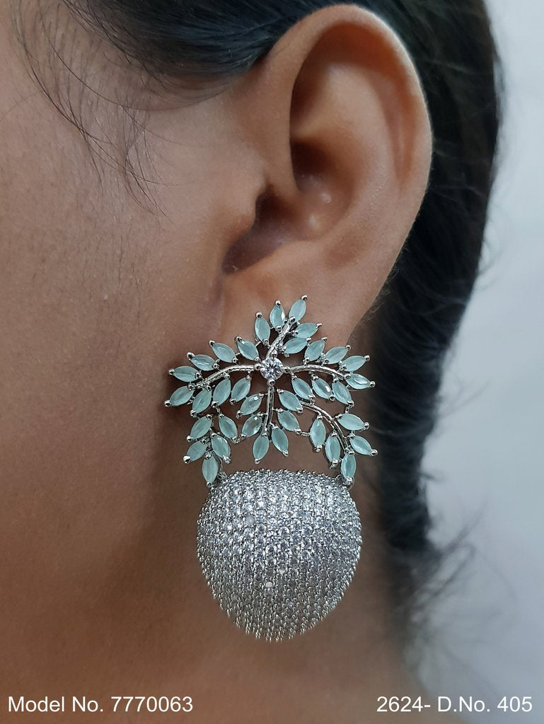 Cubic Zirconia | Earrings - Amaara World
