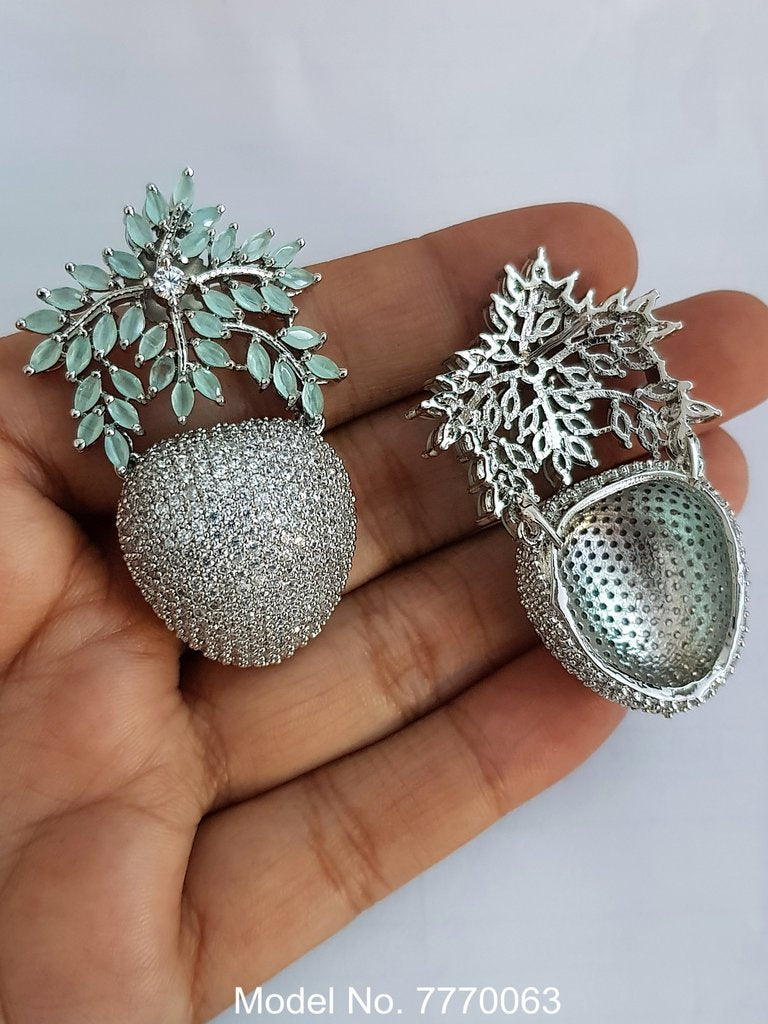 Cubic Zirconia | Earrings - View B