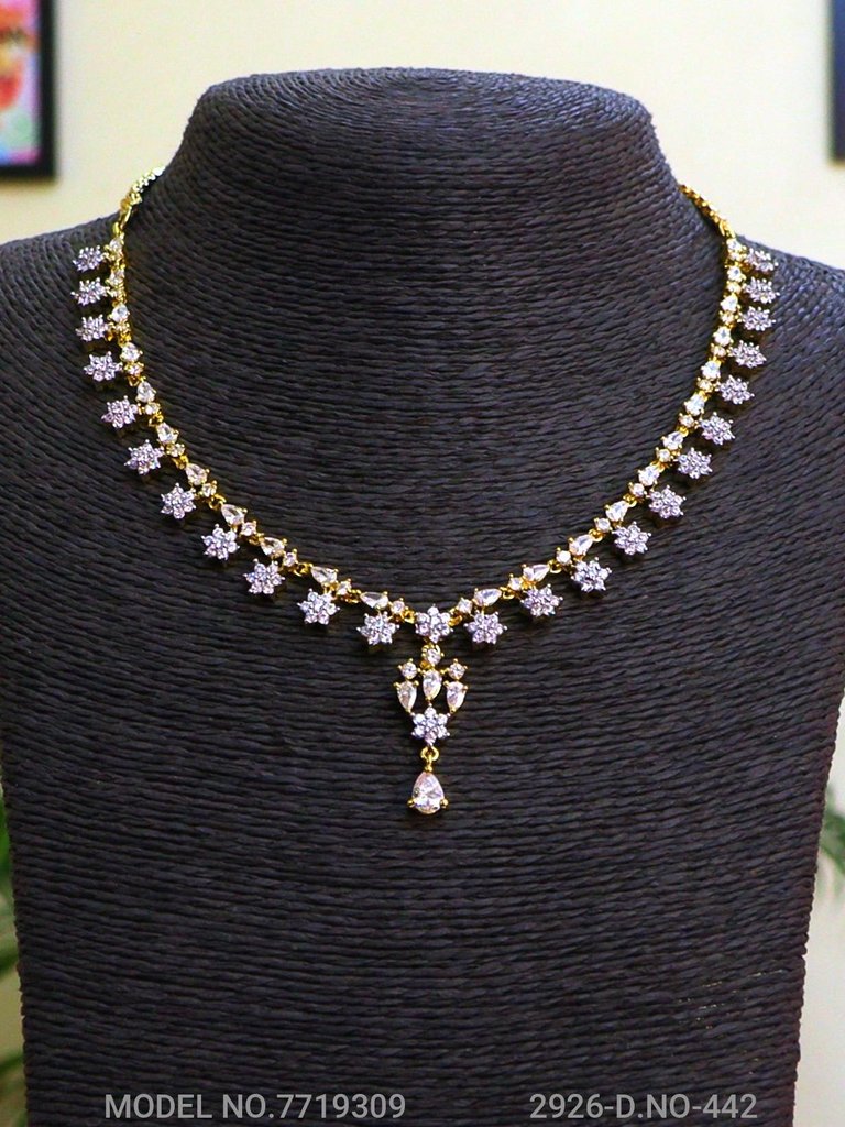 Cz Jewelry Set | Classic Pattern - View A
