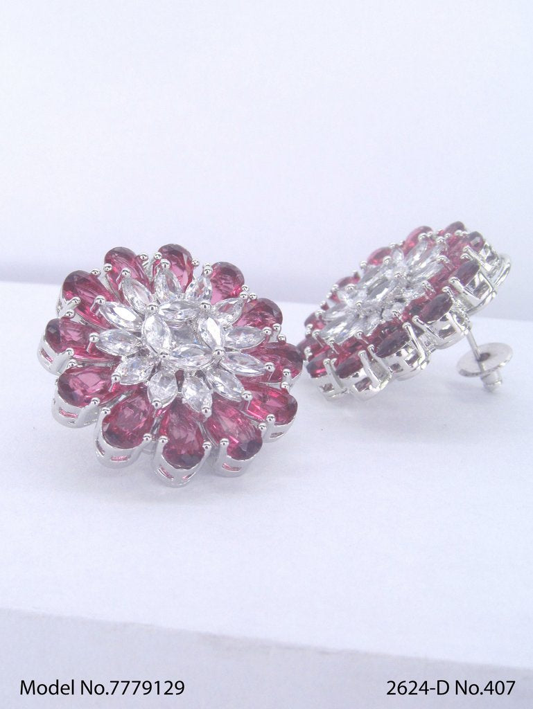 Stud Earrings | Original Indian Cubic Zirconia