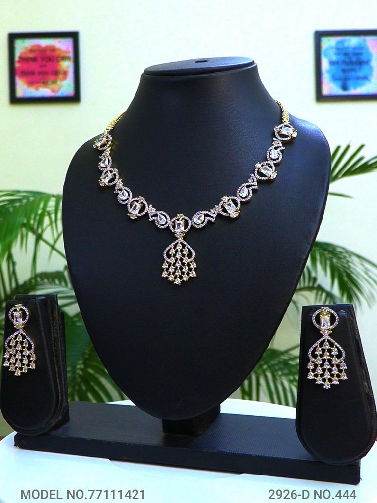 Cz Jewelry Set | Classic Pattern - Amaara World