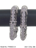 Silver Glow Bangles - Amaara World