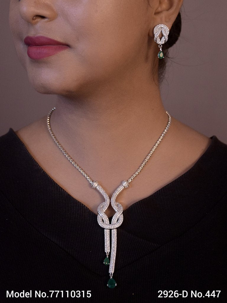 Made In India | Diamond Styled Jewellery Set - Amaara World