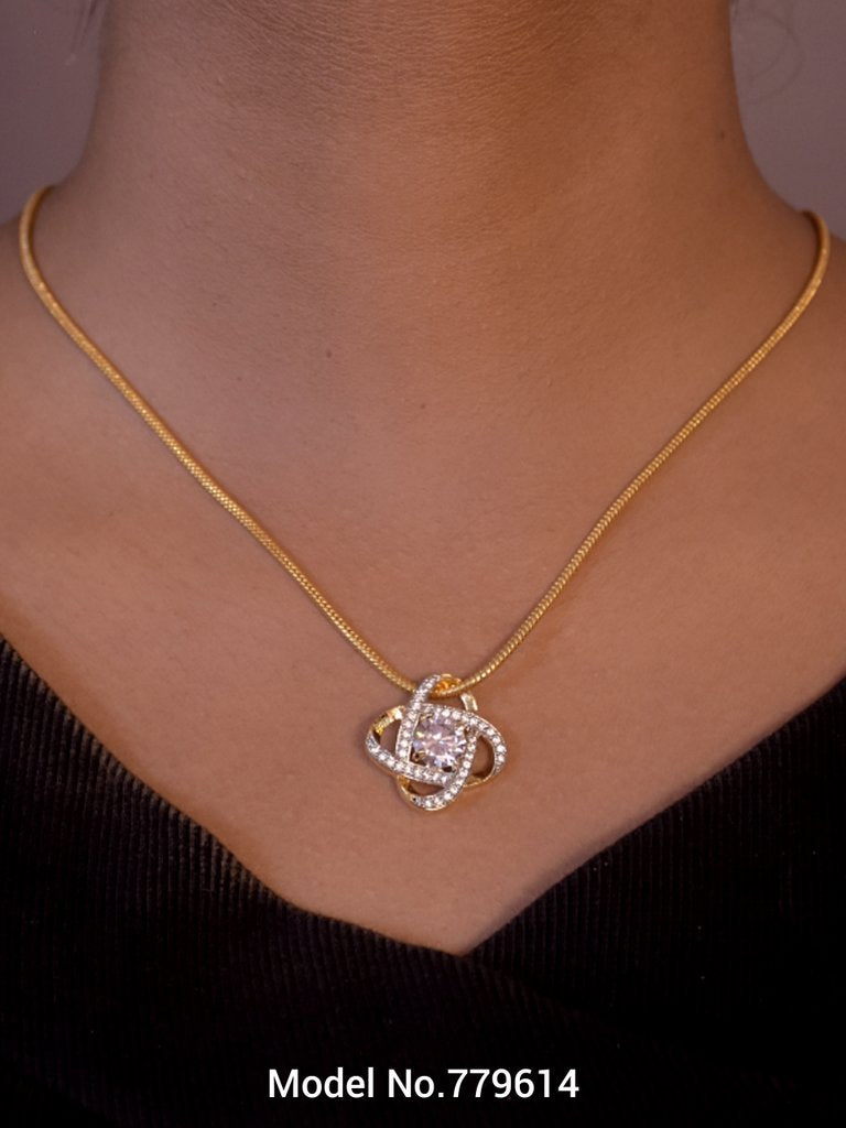 Fine Fashion Classic Pendant Set - View 3 - Amaara World