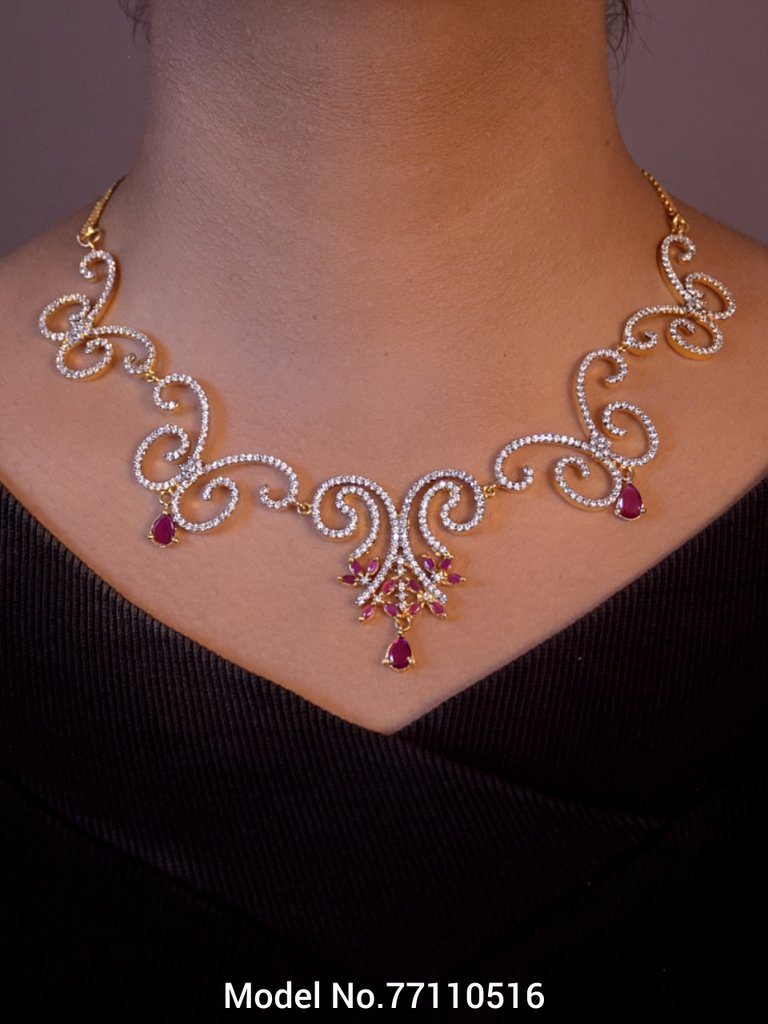 Necklace Set crafted for bold Women - View B