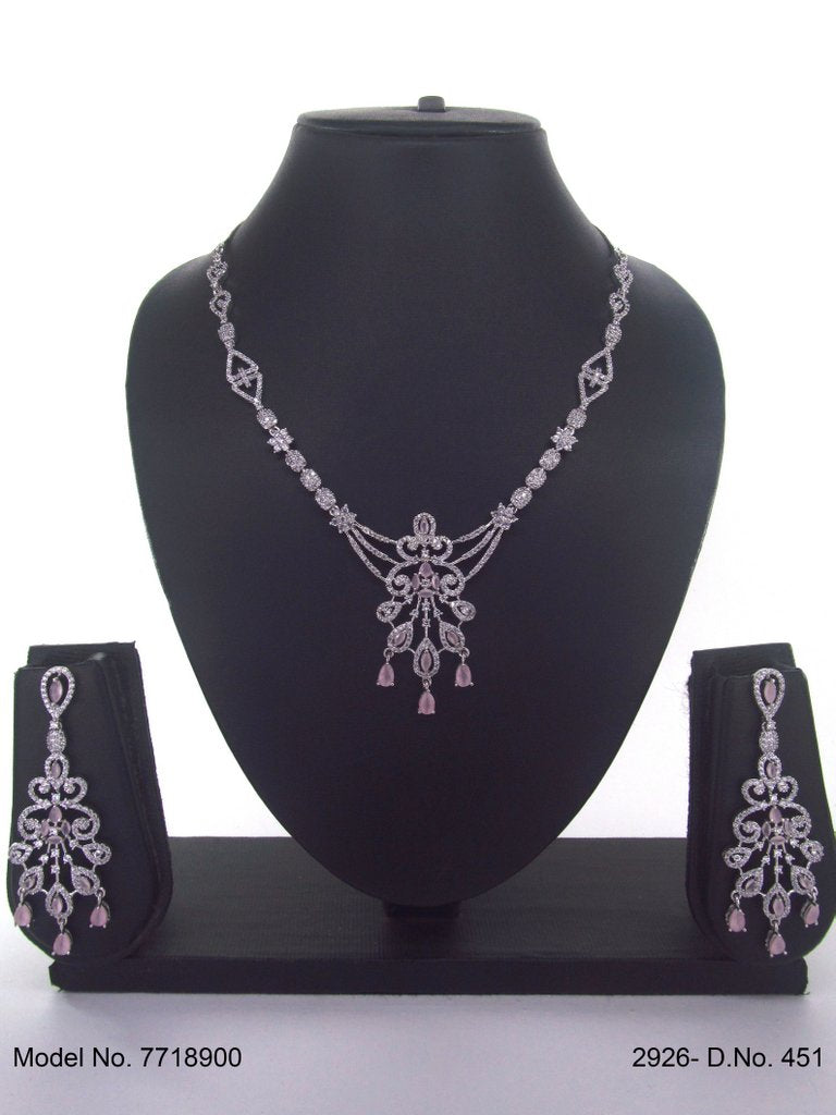 Cz Jewelry Set | Classic Pattern - Amaara World