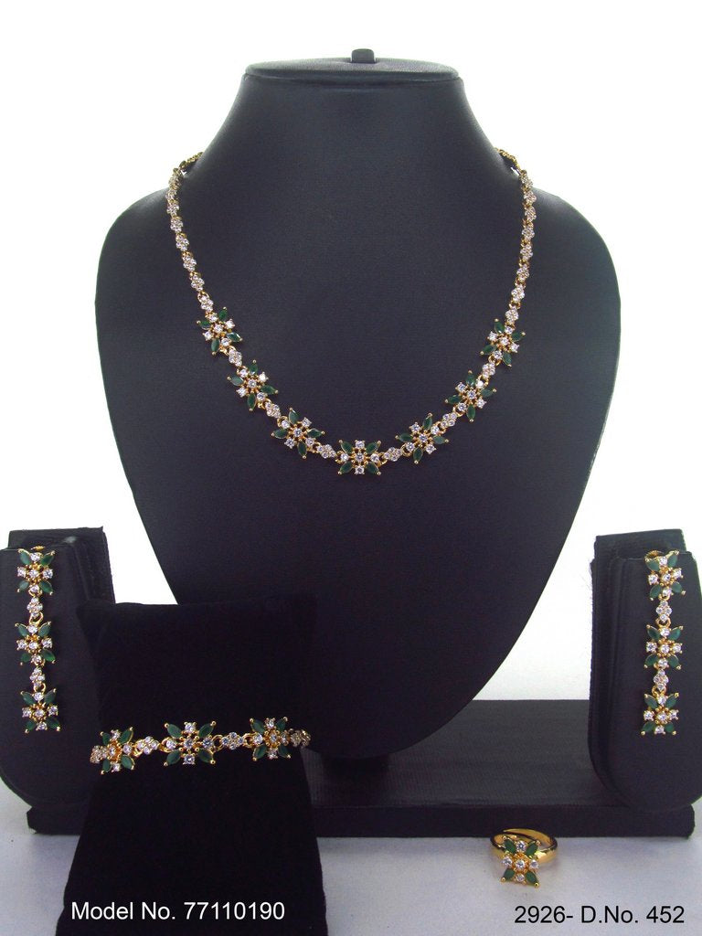 Fine Fashion Classic Necklace Set - View A
