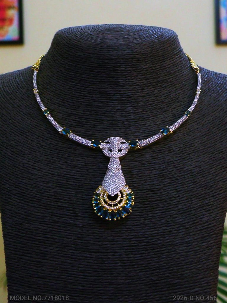 Original Cubic Zircon | Classic Necklace Set - View A