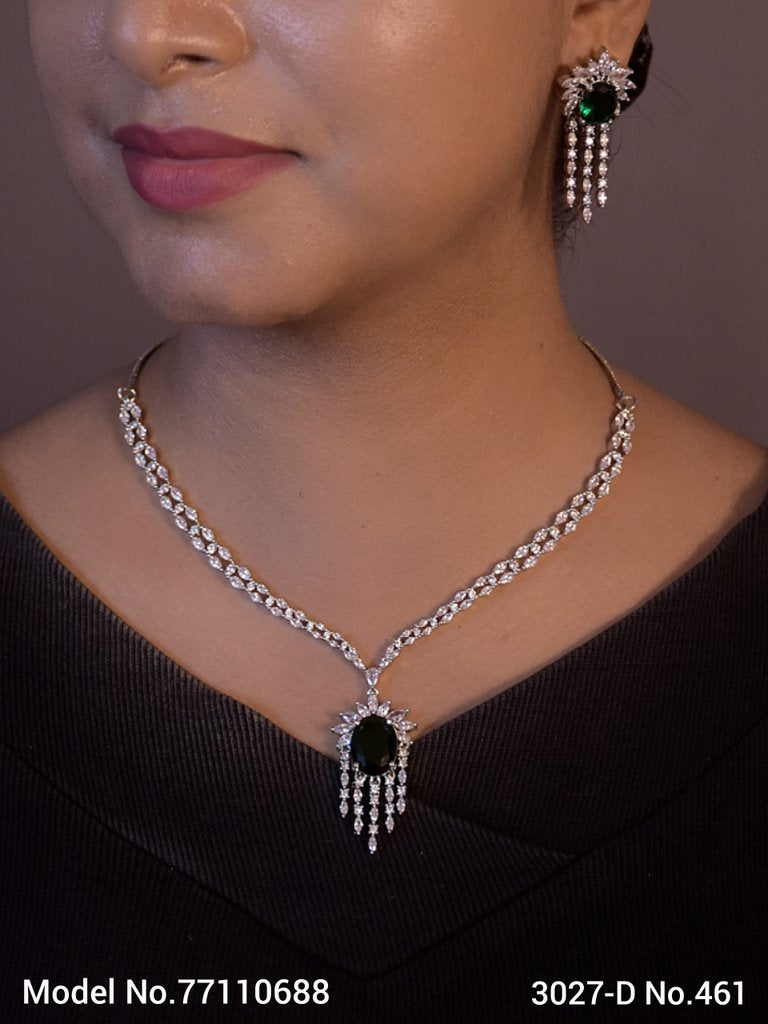 Made in India | Cz Necklace Set - Amaara World