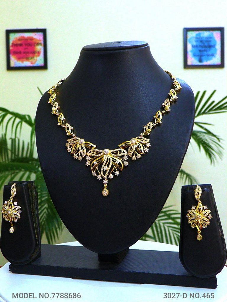 Original Cz Traditional Necklace - Amaara World