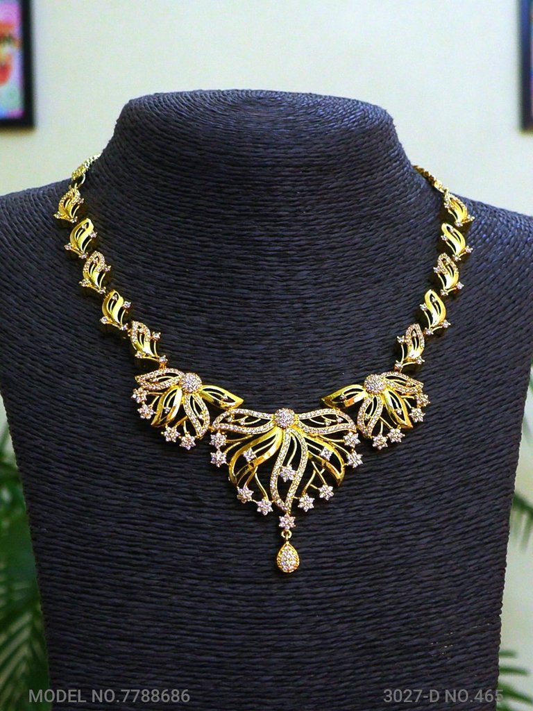 Original Cz Traditional Necklace - View A