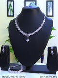 Classic Cz Jewelry Set with Earrings - Amaara World