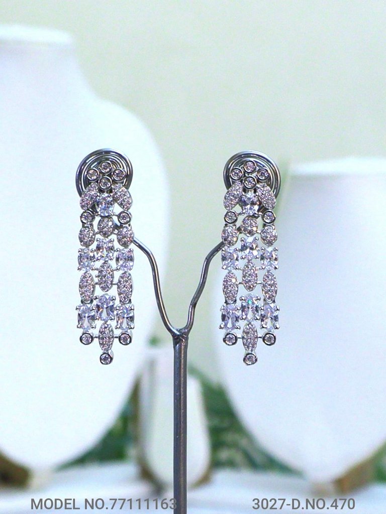 Made in India | Cz Necklace Set - View B